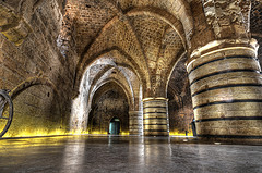 הרפקטוריום - חדר האוכל הצלבני בסגנון מעבר בין גוטי לרומנסקי