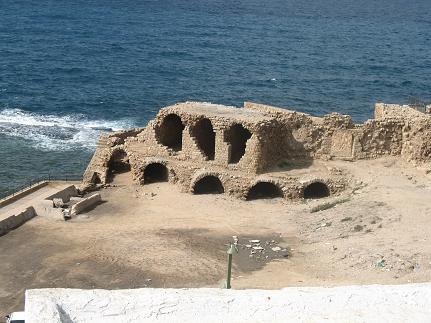 בורג' אל-קאשלה סוגר על תחום המבצר הטמפלרי ההרוס