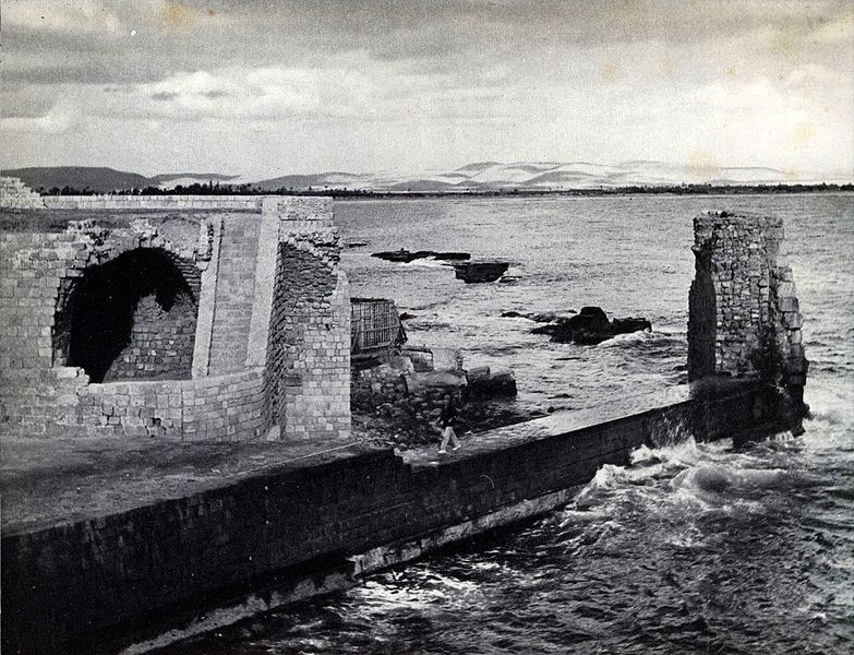 שיקום הנמל הפיזני, 1954